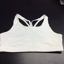 Women’s Old Navy Seamless Active Core Sports Bra Size XL White Go Dry - £6.98 GBP