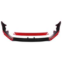 Car Front Bumper Spoiler Lip Side Cover Red For Honda Civic 11th 2022-2024 YOFER - £269.89 GBP