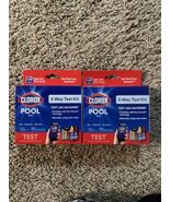 Clorox POOL &amp; SPA 3-Way TEST KIT Water Testing for pH • Chlorine Lot Of 2 - €15,44 EUR