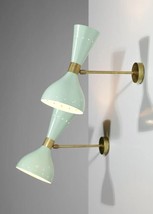 Pair Of TWO Modern Italian Wall Lights Wall Fixture Lamps Diabolo Wall Sconces - £124.74 GBP