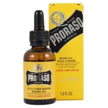Proraso Beard Oil Smooth And Protect Wood &amp; Spice 1oz 30ml - £18.01 GBP