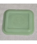 Vintage Fire King Jadeite Refrigerator Dish Lid 5x4.25 Sunburst Green SM... - $388.47 MXN