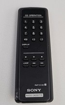 Sony Radio Cassette RMT-CV30 Boombox Remote Control Black No Battery - €8,74 EUR