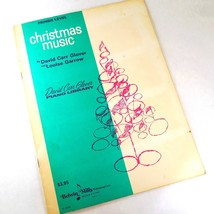 Christmas Music David Carr Glover Vintage 1968 Belwin Mills Piano Music ... - $9.70