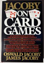 Jacoby on Card Games By James And Oswald Jacoby 1986 Hardcover Book - £6.89 GBP