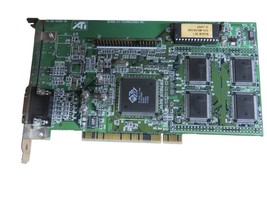Vintage ATI 3D Rage II+ PCI Video Graphics Card – P/N 109-40100-00, 1996 - €25,41 EUR