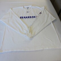 Reebok Phoenix Suns Basketball Men's White Cotton Long Sleeve T-Shirt Size 2XL image 15