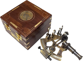 Antique Educational Brass Sextants Marine Navigational Instrument Vintage Brass - £53.18 GBP