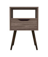 Nightstand Fugaz, Bedroom, Dark Walnut - $102.99