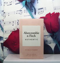 Abercrombie &amp; Fitch Authentic Woman 3.4 FL. OZ. EDP Spray. NWB - £55.03 GBP