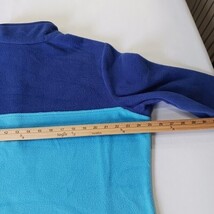 Columbia AL1302 Women's Blue Pullover Fleece Sweater 1/4 Snap Button Size 2XL  image 6