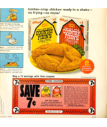 1968 Kellogg&#39;s Bag &amp; Bake Country Fixins Advertisement Vintage Baking DW... - $35.02 CAD