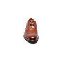 Stacy Adams Macarthur Wingtip Oxford Shoes Cognac 25489-221 image 3