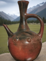 Antique African Ethiopian Terracotta Jebena Ethiopia - $1,237.15 MXN