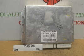 2000-2005 Mercedes S-Class Suspension Control Unit 2205450532 Module 541... - $9.79