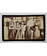 antique PHOTOGRAPH south braintree ma STORE GROUP PHOTO Chas Revere occu... - £70.07 GBP