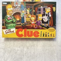 The Simpsons Clue Board Game Parker Brothers 2002 Complete - £15.68 GBP