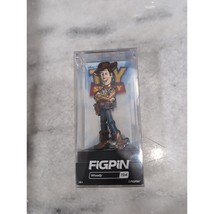 FiGPiN #194, Toy Story 4: Woody , Enamel Pin, Premium Display Case, Unlo... - $15.84