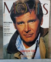 Movies USA Movietime Network Magazine May 1989 Harrison Ford Clint Eastwood - £18.16 GBP