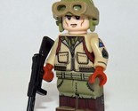 Tank Soldier D Day WW2 Custom Minifigure - $4.90