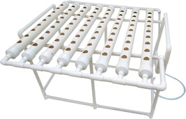 1 Layer 8 Pipe 72 Holes Hydroponic Plant Site Grow Kit Vegetable Growing... - £79.93 GBP