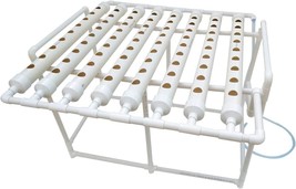 1 Layer 8 Pipe 72 Holes Hydroponic Plant Site Grow Kit Vegetable Growing... - £78.45 GBP