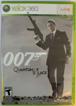 James Bond 007: Quantum of Solace (Microsoft Xbox 360, 2008): COMPLETE: SHOOTER - $8.90