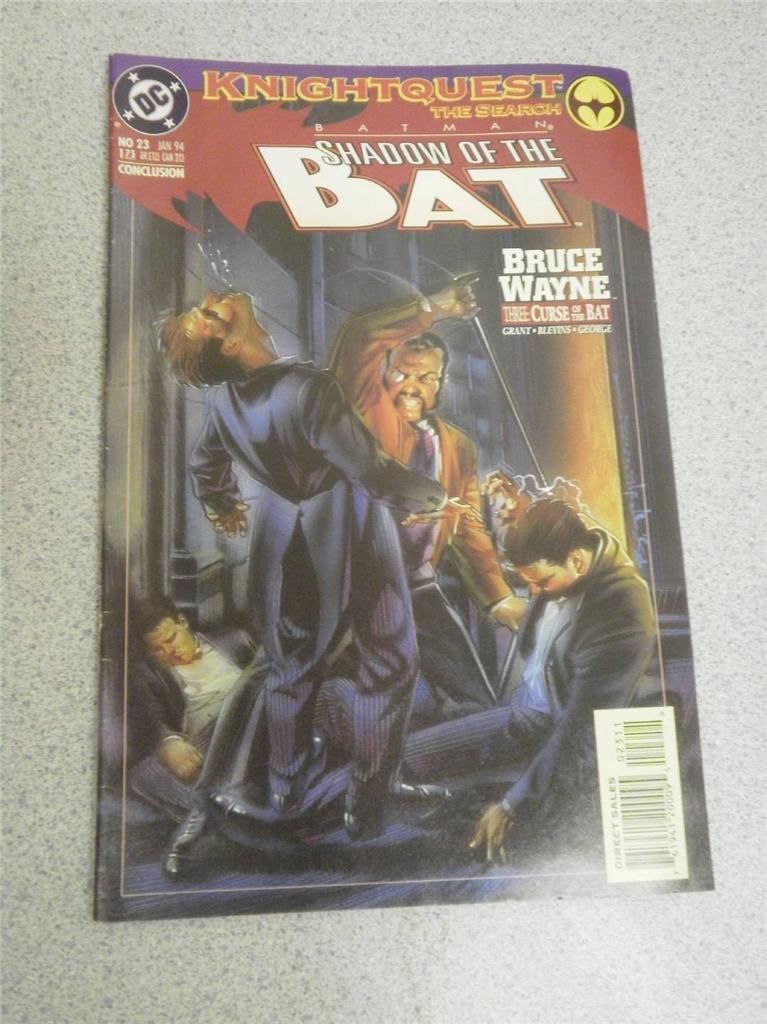 VINTAGE DC COMIC- BATMAN SHADOW OF THE BAT- NO.23- JAN. &#39;94- USED- L5 - $2.65
