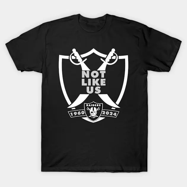 Not Like Us Raiders T-Shirt - $319.81 MXN
