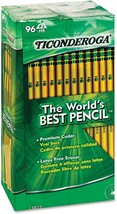 Hb 2, Yellow Barrel, 96Ct Ticonderoga Woodcase Pencil - [Bulk Savings]. - $39.92