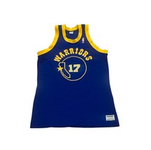 Vintage 1980&#39;s Golden State Warriors Chris Mullin #17 Sand-Knit NBA Jers... - $49.99