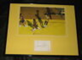 James Worthy Signed Framed 11x14 Photo Display JSA LA Lakers - £59.33 GBP