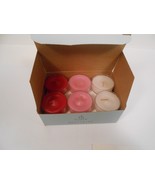 Partylite Candles - Universal Tealights - New - Velvet Rose - Box of 12 - £9.63 GBP