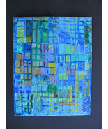 Blue Abstract Painting - £627.27 GBP+