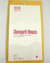 Showgard Clear Stamp Mounts 127/70 Moon Landing Plate Blocks Pack 10 NOS (m61) - £2.75 GBP