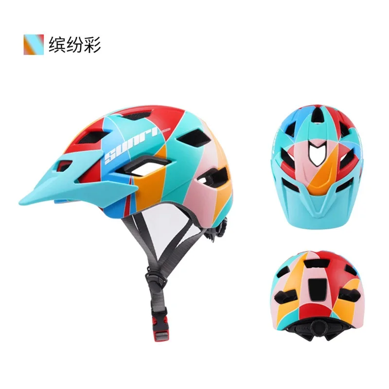 Children and Youth Bicycle Helmets Mountain Bike Riding Helmets Boys Girls Rolle - £112.85 GBP