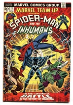 Marvel Team-Up #11 1973-SPIDER-MAN / Inhumans Vf+ - £34.24 GBP