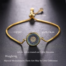Juya Handmade Rose Gold Silver Plated Greek Eye Jewelry Supplies Adjustable Chai - £12.04 GBP
