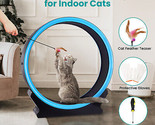 Cat Exercise Running Wheel Smart App Connection Cat Treadmill Indoor Low... - $304.92