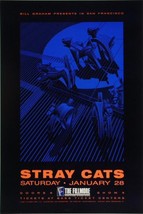 Stray Cats Affiche The Janvier 28 - £52.03 GBP