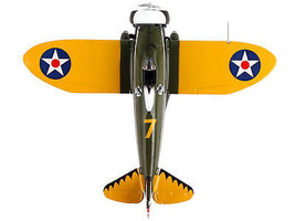 Boeing P-26 Peashooter Fighter Aircraft United States Army Air Corps 1/63 Diecas - £30.81 GBP