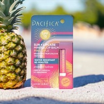Pacifica Sun Lipcare Mineral Pineapple Tint Free Lip balm spf 15 - $21.95