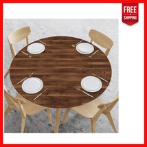 Durable Floral Patterned Tablecloth for 45-50 Inch Round Tables - Easy Care - $36.85