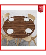 Durable Floral Patterned Tablecloth for 45-50 Inch Round Tables - Easy Care - $681.15 MXN