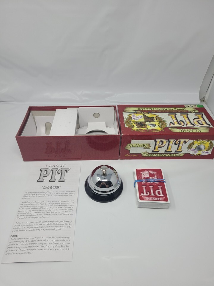 Hasbro Classic Pit Corner the Market Card Game 2009 Item image 3