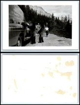 RPPC Photo Postcard - 2 Bears Standing Up To Truck Window B7 - £2.36 GBP