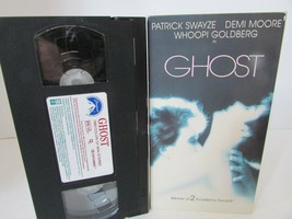 Ghost Starring Patrick Swayze Demi Moore Whoopi Goldberg Vhs Video Tape L42F - £2.94 GBP