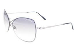 Tom Ford COLETTE Gunmetal Black / Gray Gradient Sunglasses TF250 08C 64mm - £135.61 GBP