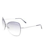 Tom Ford COLETTE Gunmetal Black / Gray Gradient Sunglasses TF250 08C 64mm - £136.35 GBP