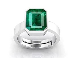 15.00 Ratti 14.00 Carat Natural Emerald Ring (Natural Panna/Panna stone ... - $37.73